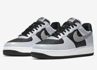 air force 1 lv8 trainers white midnight navy silver snake