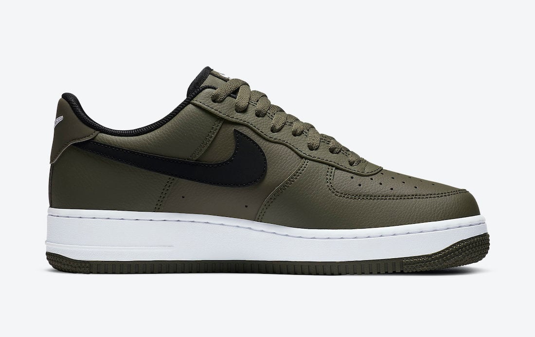 Nike Air Force 1 Low Olive Black CT2300-300 Release Date Info