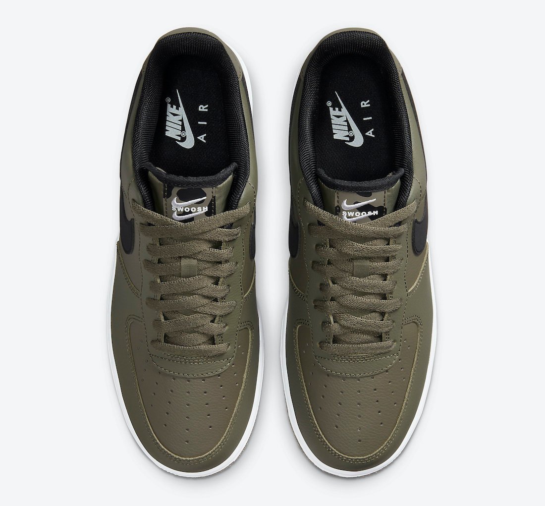 Nike Air Force 1 Low Olive Black CT2300-300 Release Date Info