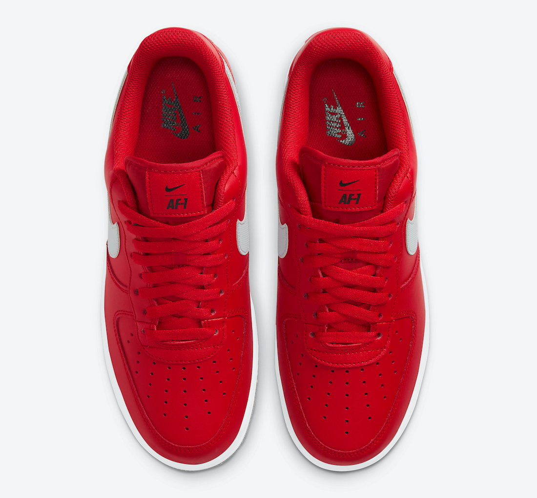 Nike Air Force 1 Low Red Grey DD7113-600 Release Date Info