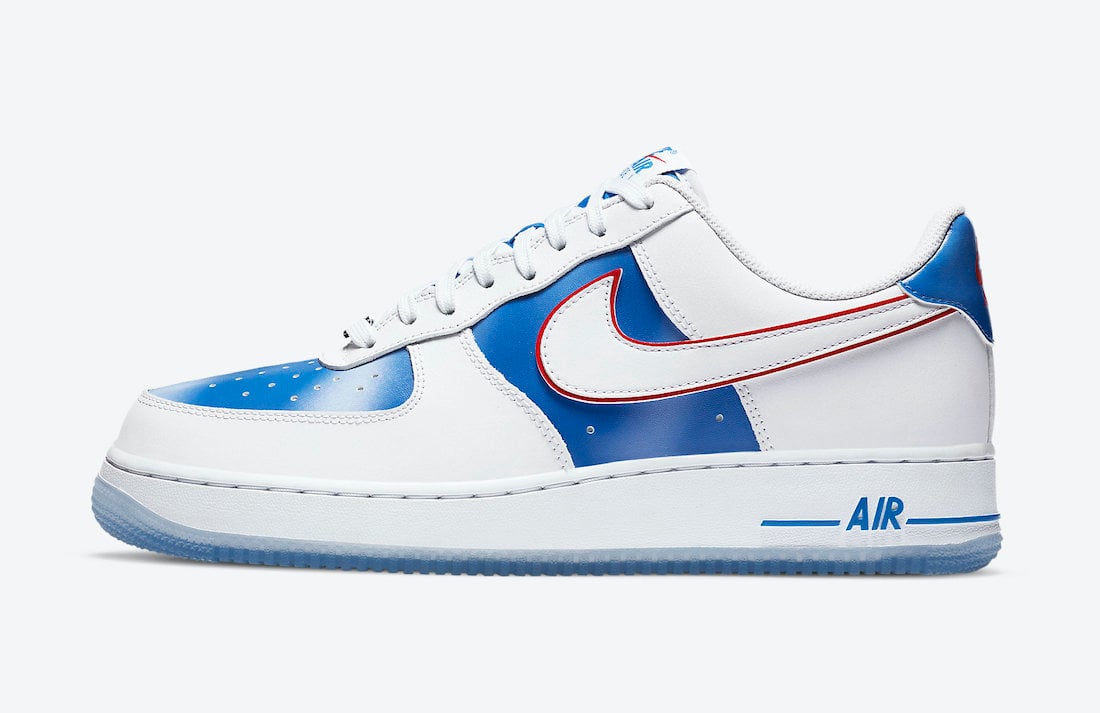 Nike Air Force 1 Low White Blue Red DC1404-100 Release Date Info