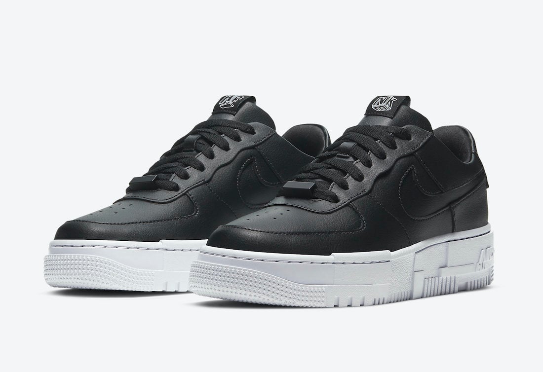 Nike Air Force 1 Pixel Black White CK6649-001 Release Date Info