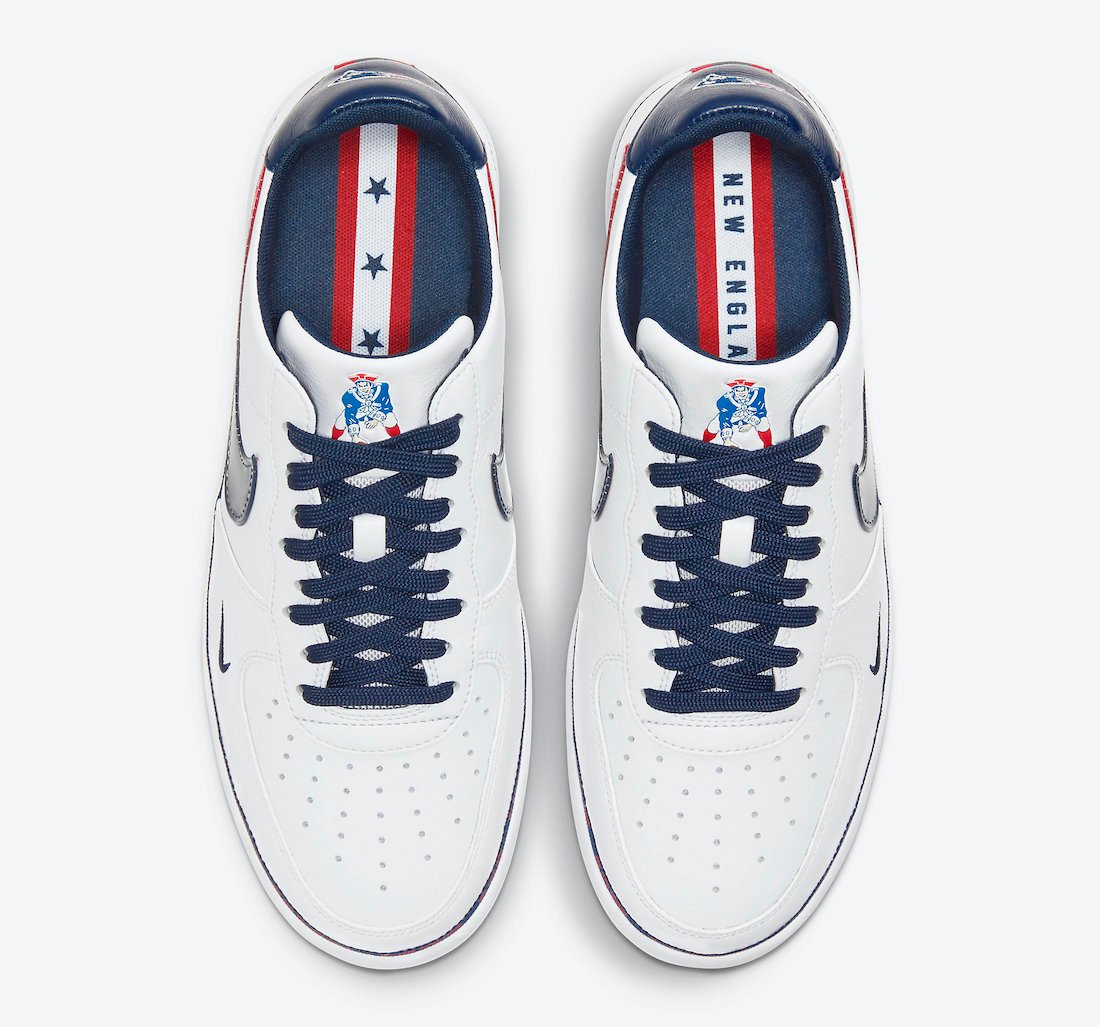 Nike Air Force 1 Ultraforce New England Patriots DB6316-100 Release Date Info