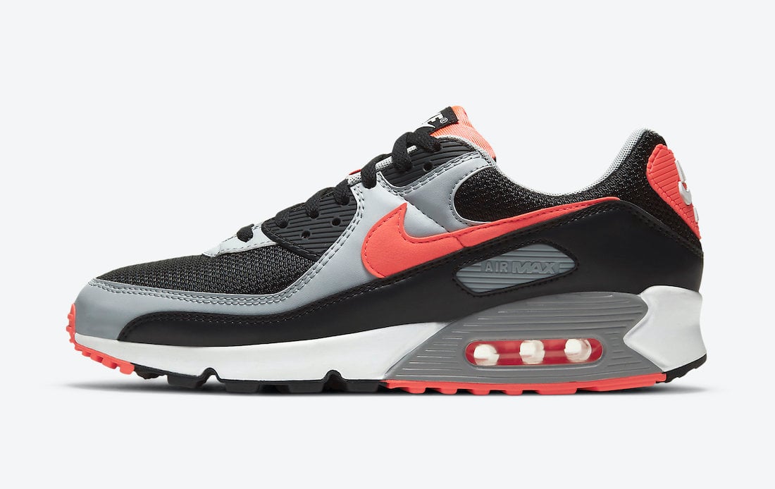 Nike Air Max 90 Black Radiant Red CZ4222-001 Release Date Info