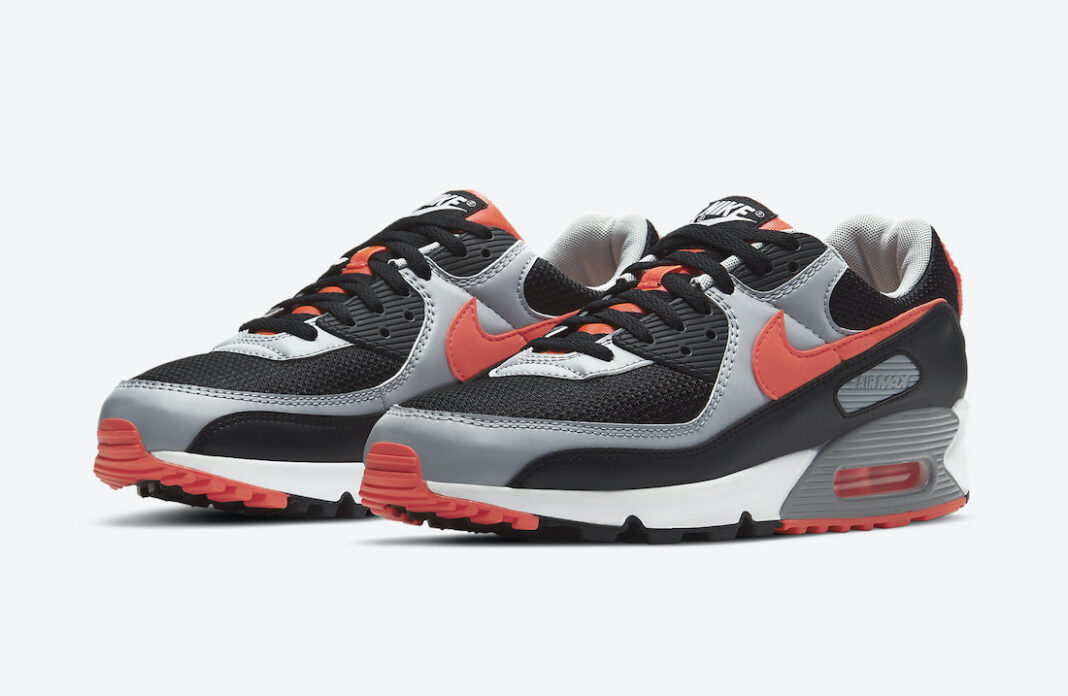 Nike Air Max 90 Black Radiant Red CZ4222-001 Release Date Info ...