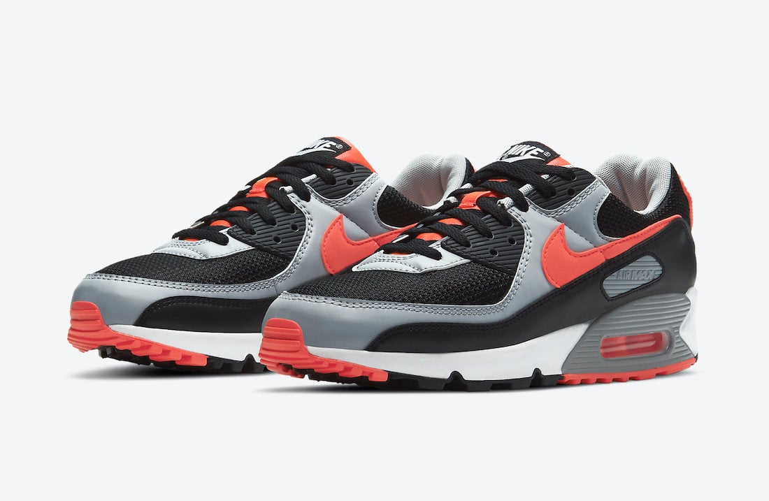 Nike Air Max 90 Black Radiant Red CZ4222-001 Release Date Info