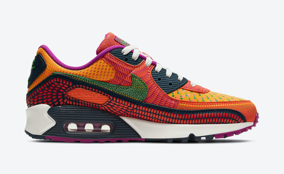 Nike Air Max 90 Day of the Dead DC5154-458 Release Date Info