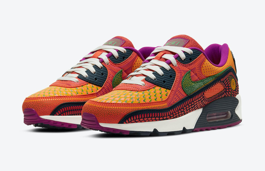 Nike Air Max 90 Day of the Dead DC5154-458 Release Date Info