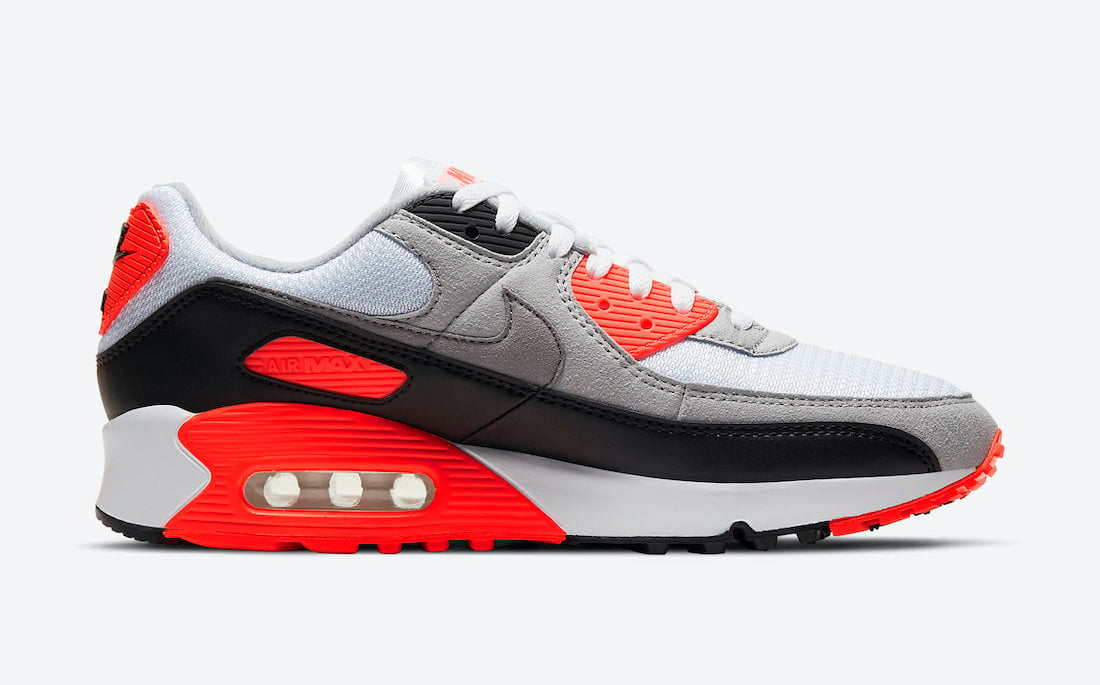 Nike Air Max 90 Infrared CT1685-100 Release Details