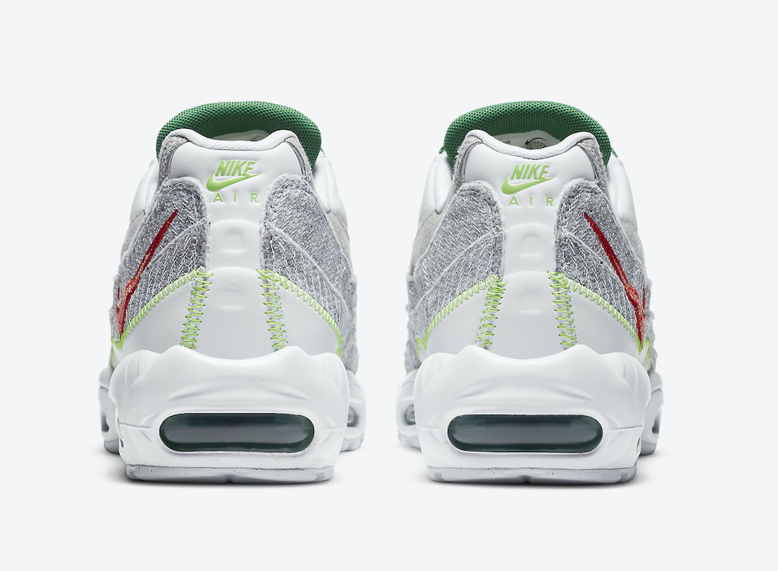 Nike Air Max 95 NRG White Classic Green Electric Green CU5517-100 Release Date Info