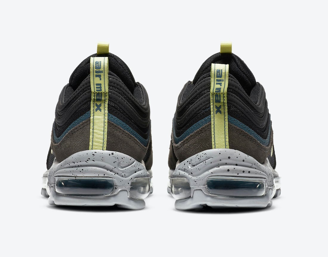 Nike Air Max 97 Black Blue Olive Yellow DB4611-001 Release Date Info