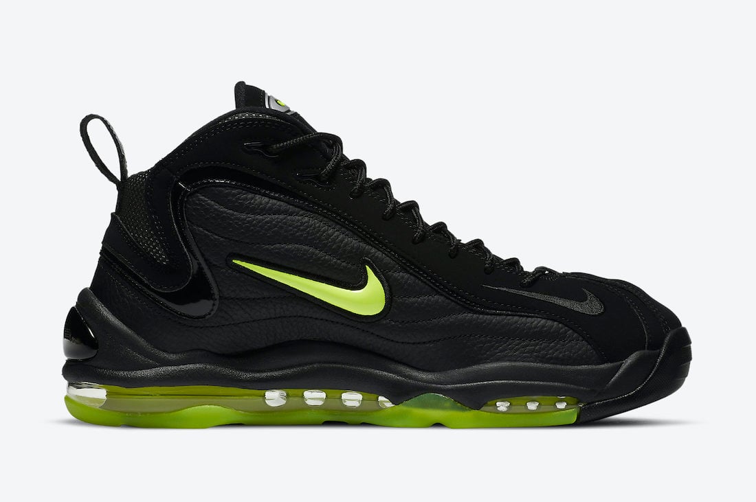 Nike Air Total Max Uptempo Black Volt DA2339-001 Release Date Info