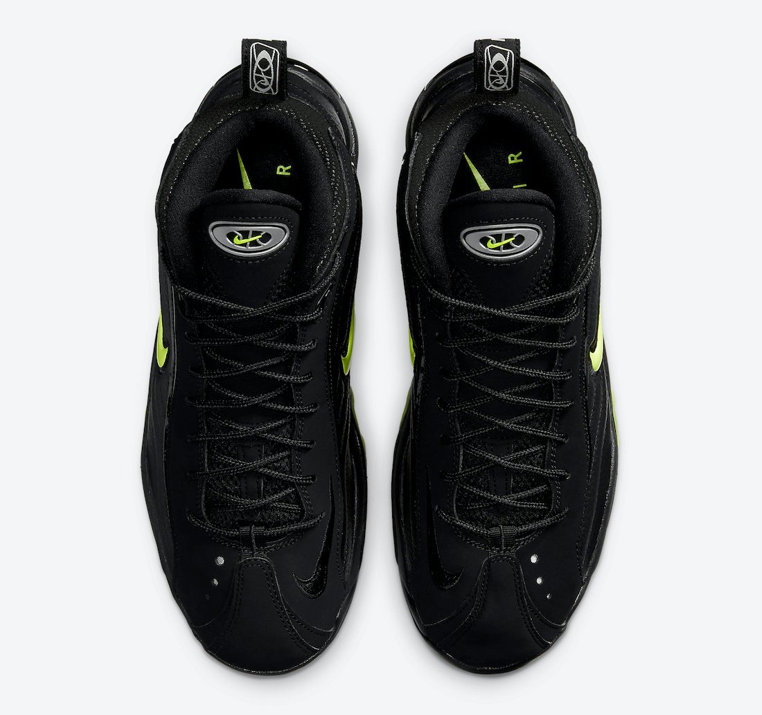 Nike Air Total Max Uptempo Black Volt DA2339-001 Release Date Info