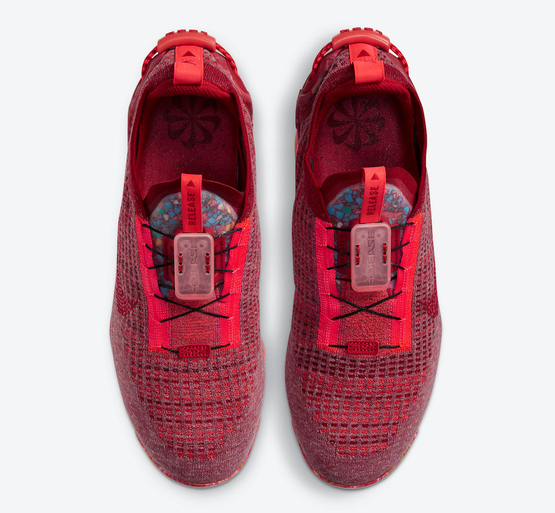 Nike Air VaporMax 2020 Team Red Gym Red Crimson CT1823-600 Release Date Info