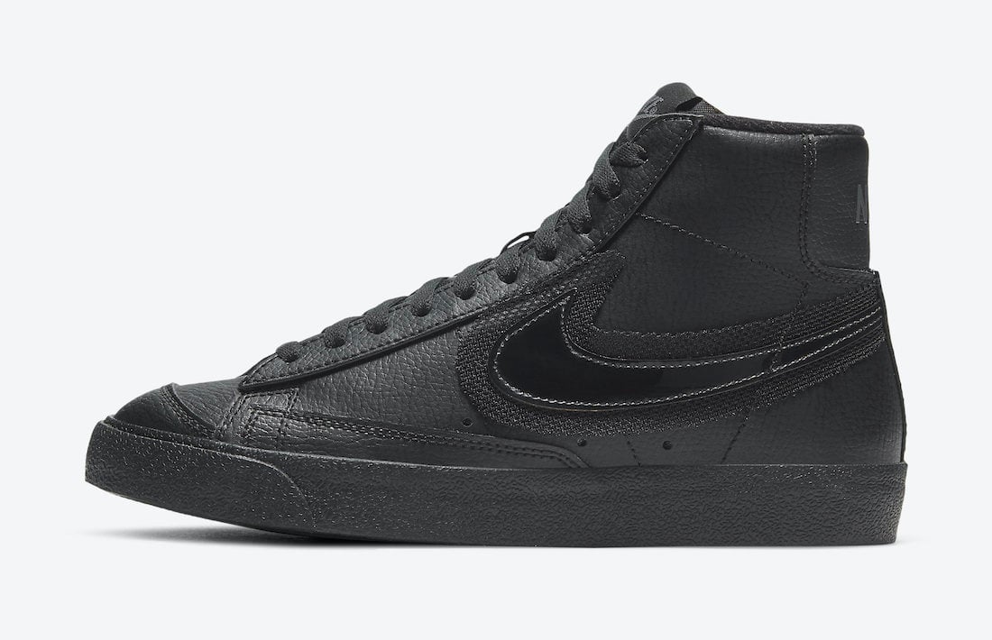 Nike Blazer Mid Black DD0502-001 Release Date Info