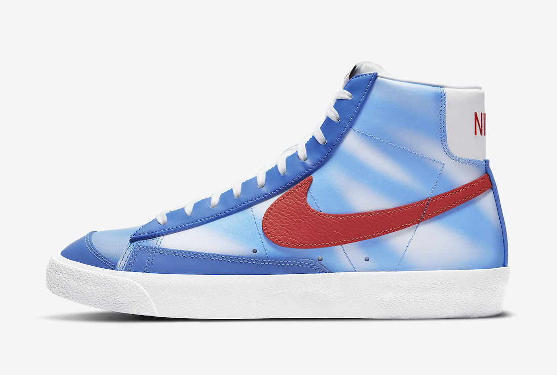 Nike Blazer Mid Blue Clouds DC1405-400 Release Date Info