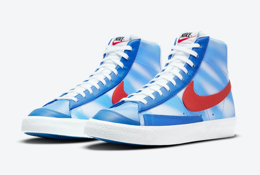 Nike Blazer Mid Blue Clouds DC1405-400 Release Date Info