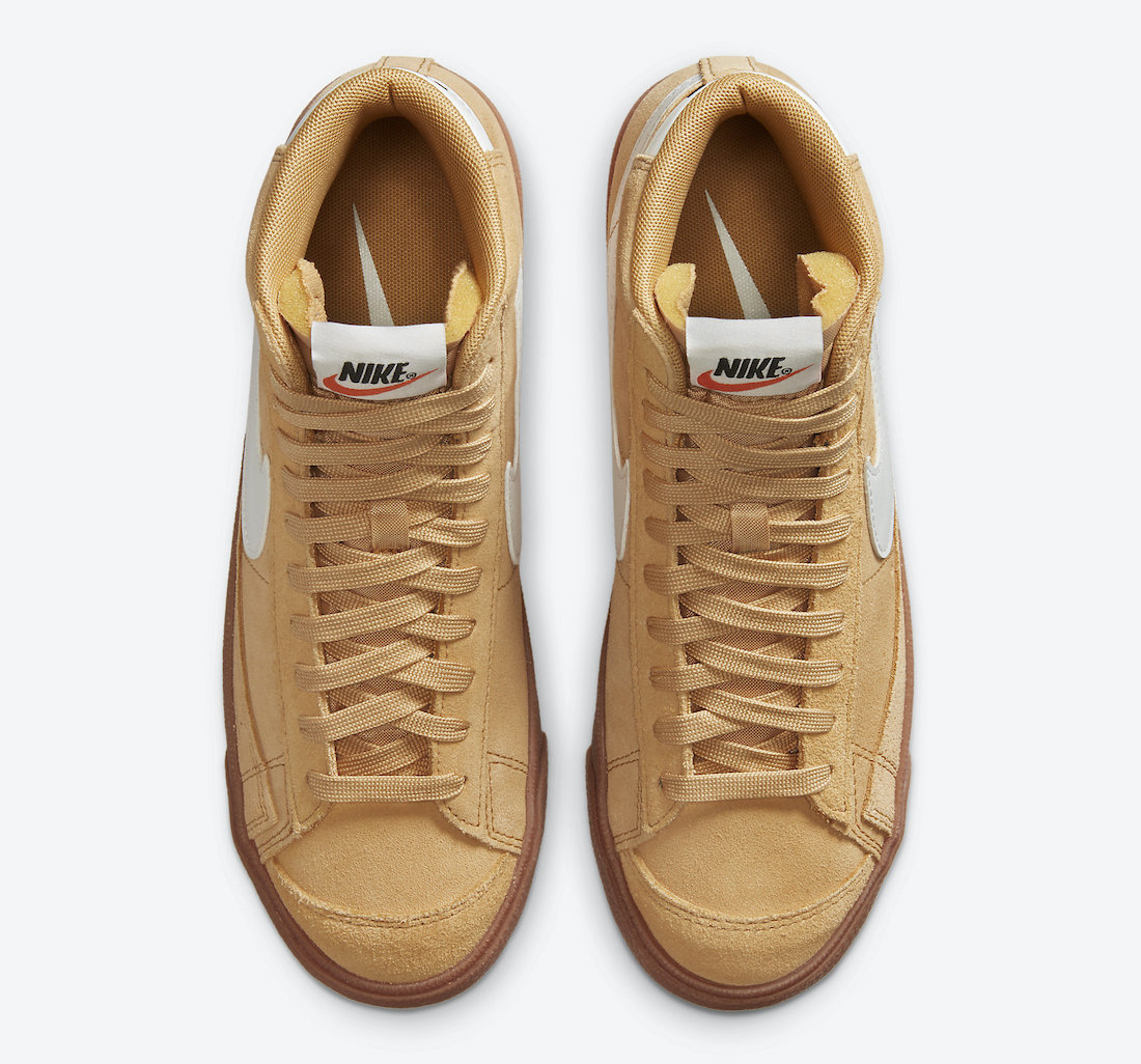 Nike Blazer Mid Wheat Gum DB5461-700 Release Date Info