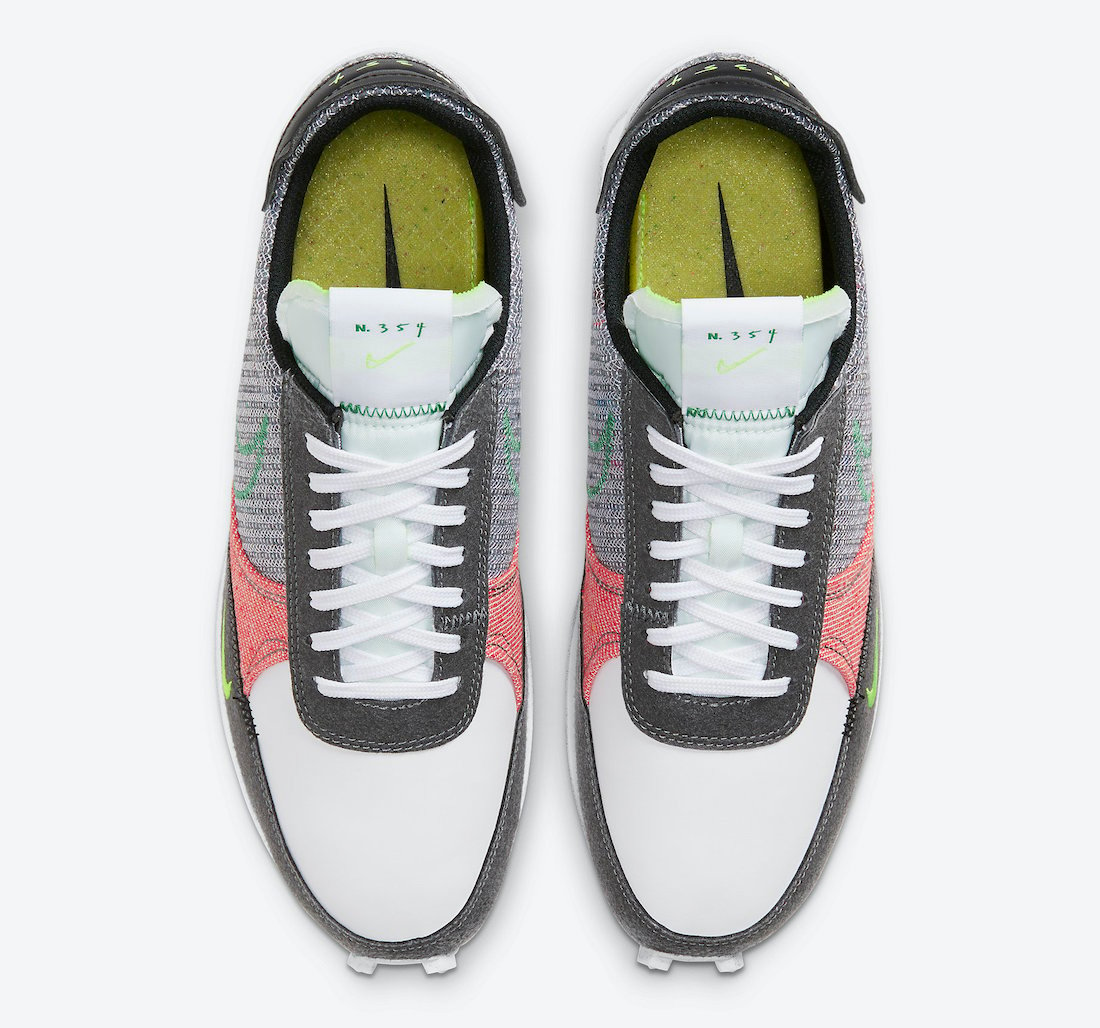 Nike Daybreak Type Grey Green White DB4636-022 Release Date Info