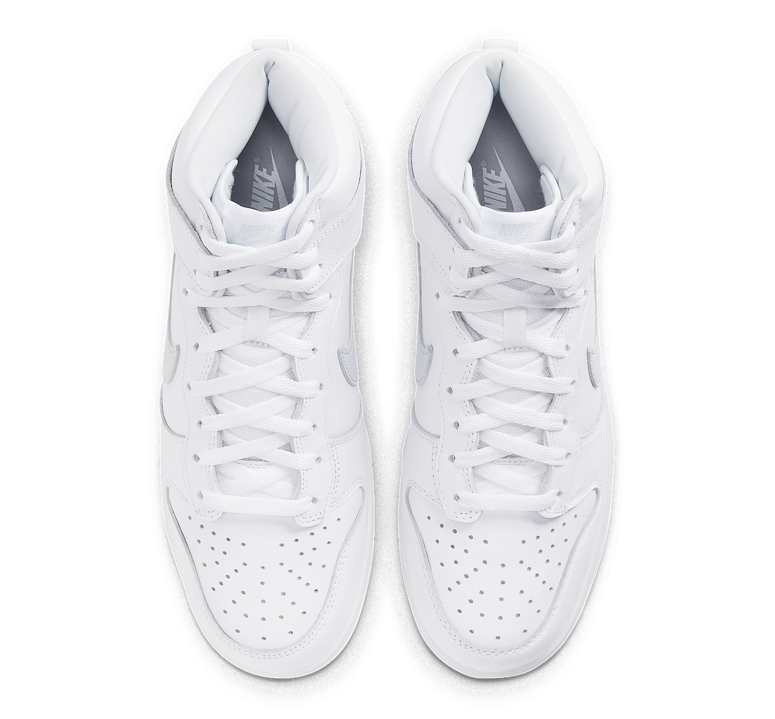 Nike Dunk High White Pure Platinum CZ8149-101 Release Date Info