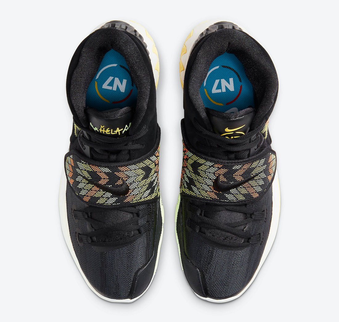 Nike Kyrie 6 N7 Black DA1348-001 Release Date Info
