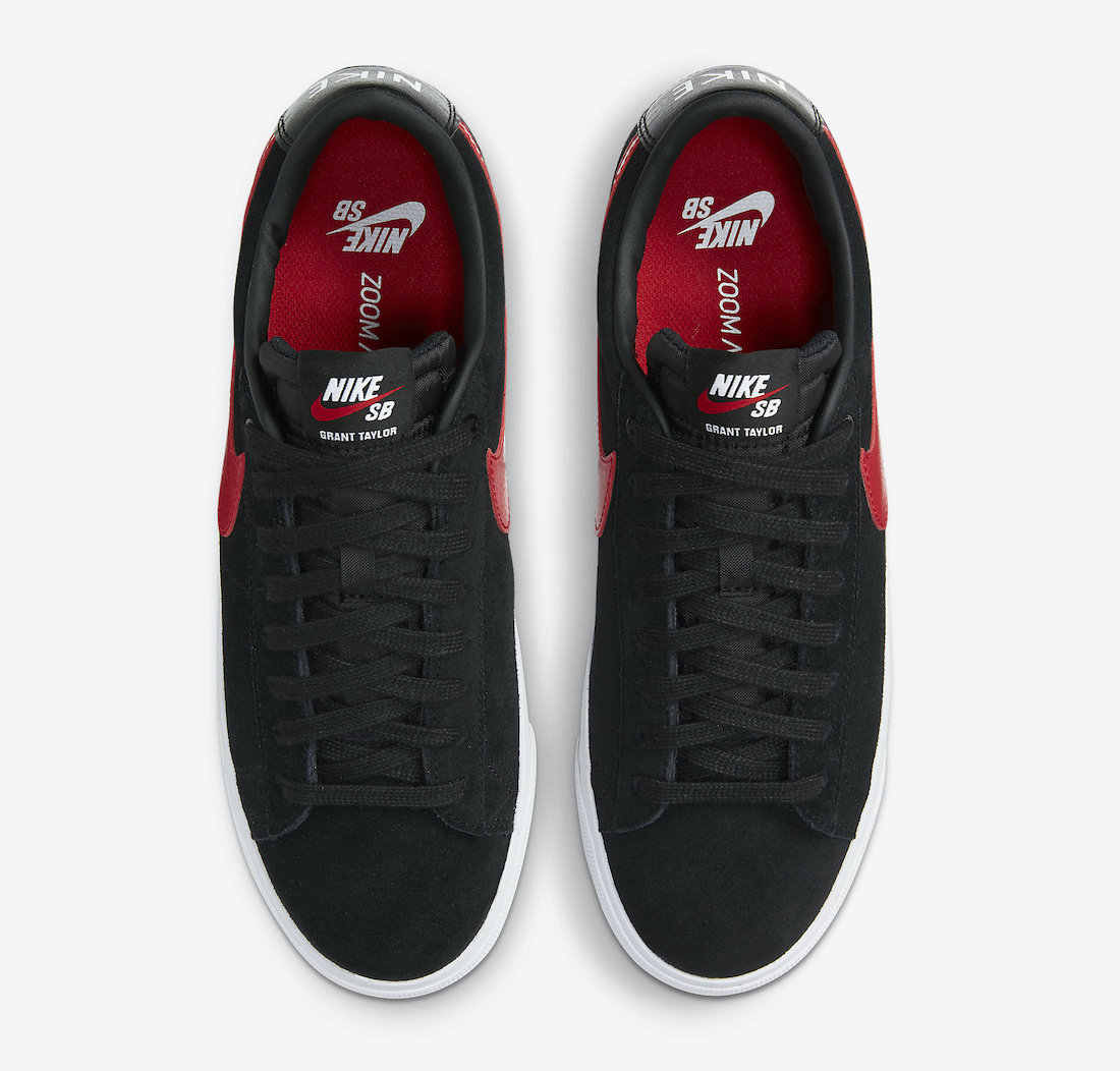 Nike SB Blazer Low GT Black University Red White 704939-005 Release Date Info