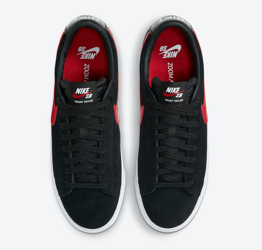 Nike SB Blazer Low GT Black University Red White 704939-005 Release Date Info