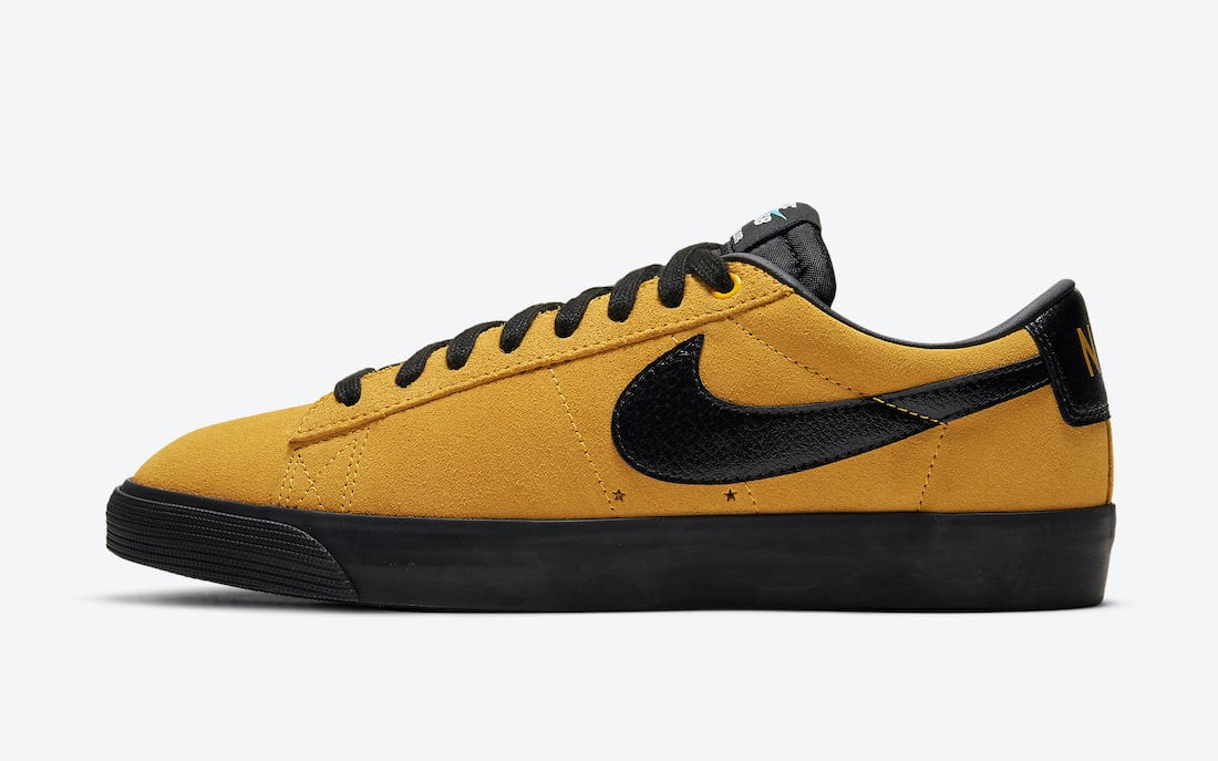 Nike SB Blazer Low GT University Gold 704939-700 Release Date Info