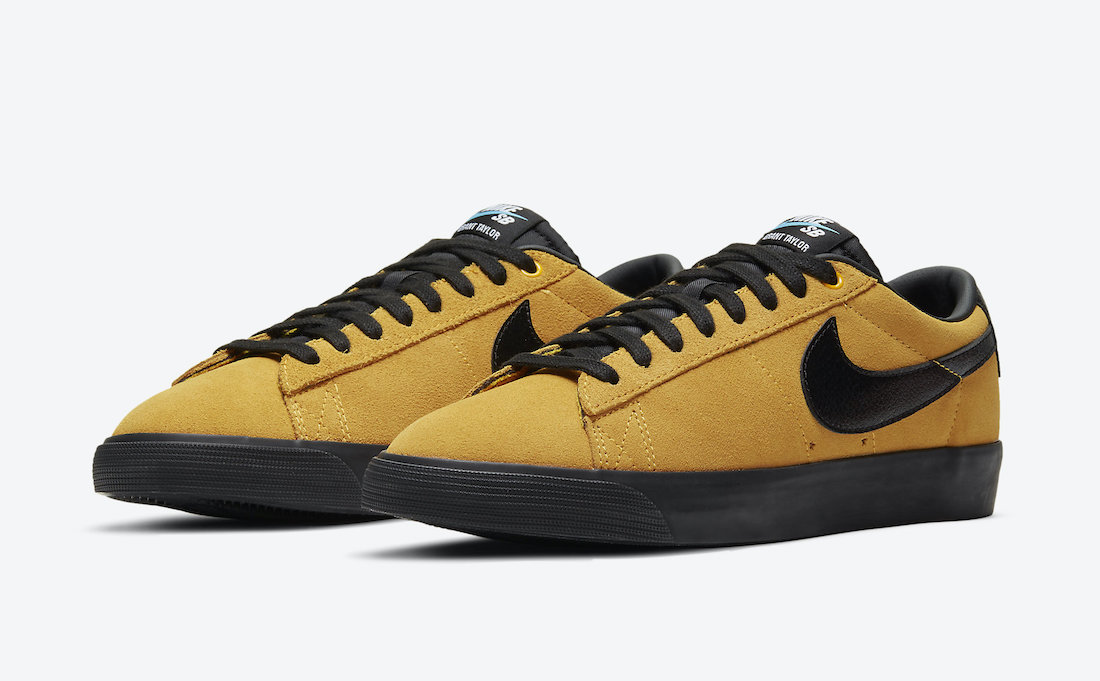 Nike SB Blazer Low GT Starting to Release in University Gold and Black