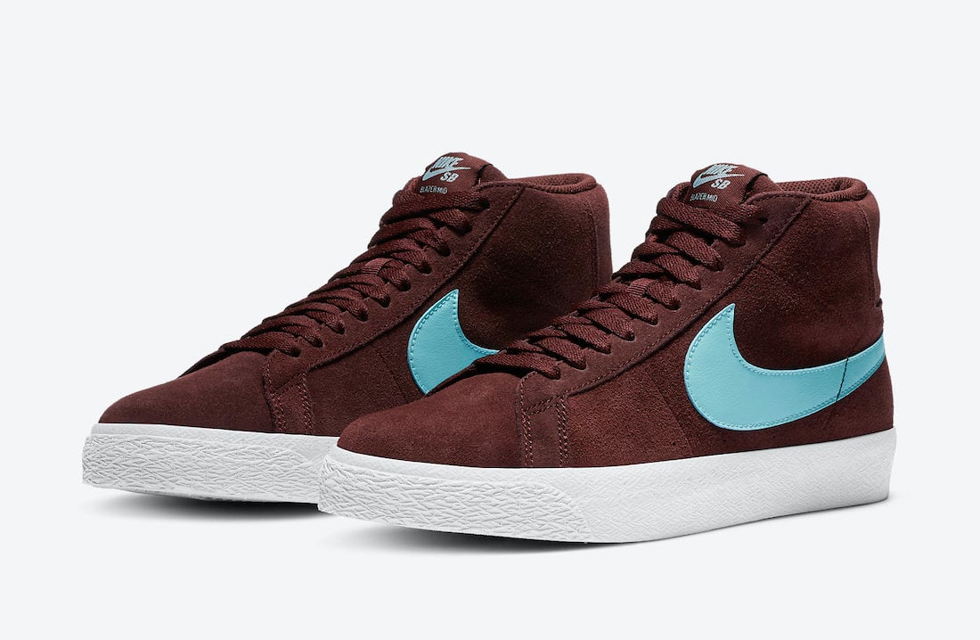 This Nike SB Blazer Mid Comes with Glacier Ice Highlights