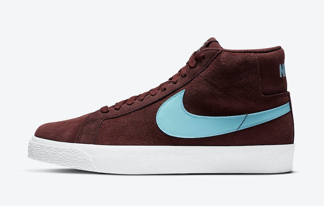 Nike SB Blazer Mid Glacier Ice 864349-600 Release Date Info