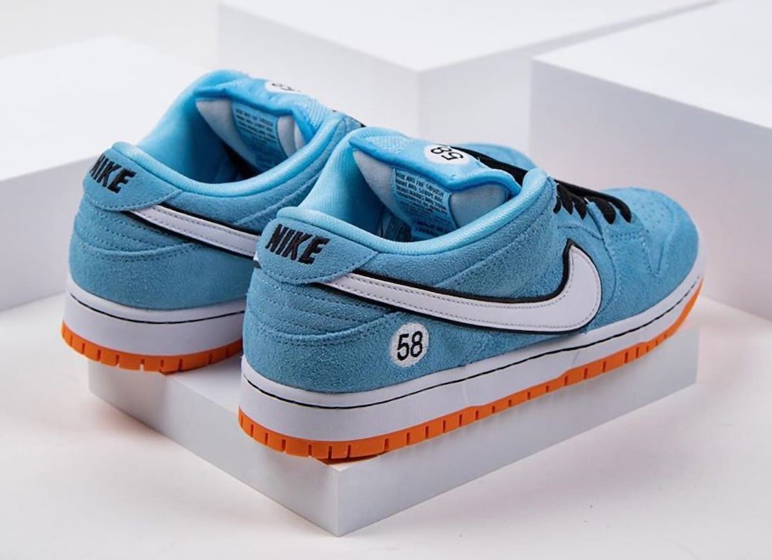 Nike SB Dunk Low Club 58 Gulf Racing Release Date Info