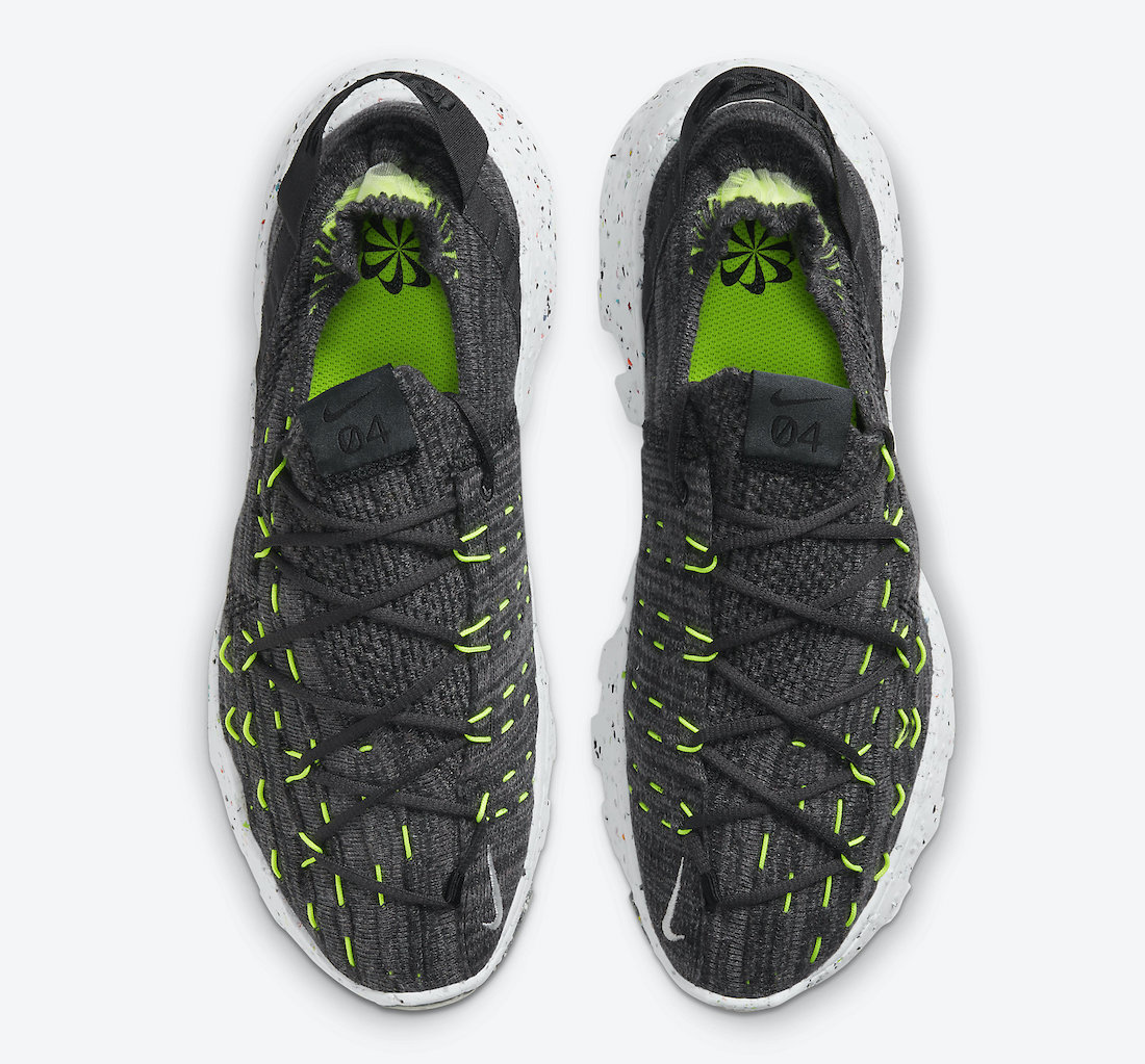 Nike Space Hippie 04 Black Volt CZ6398-010 Release Date Info