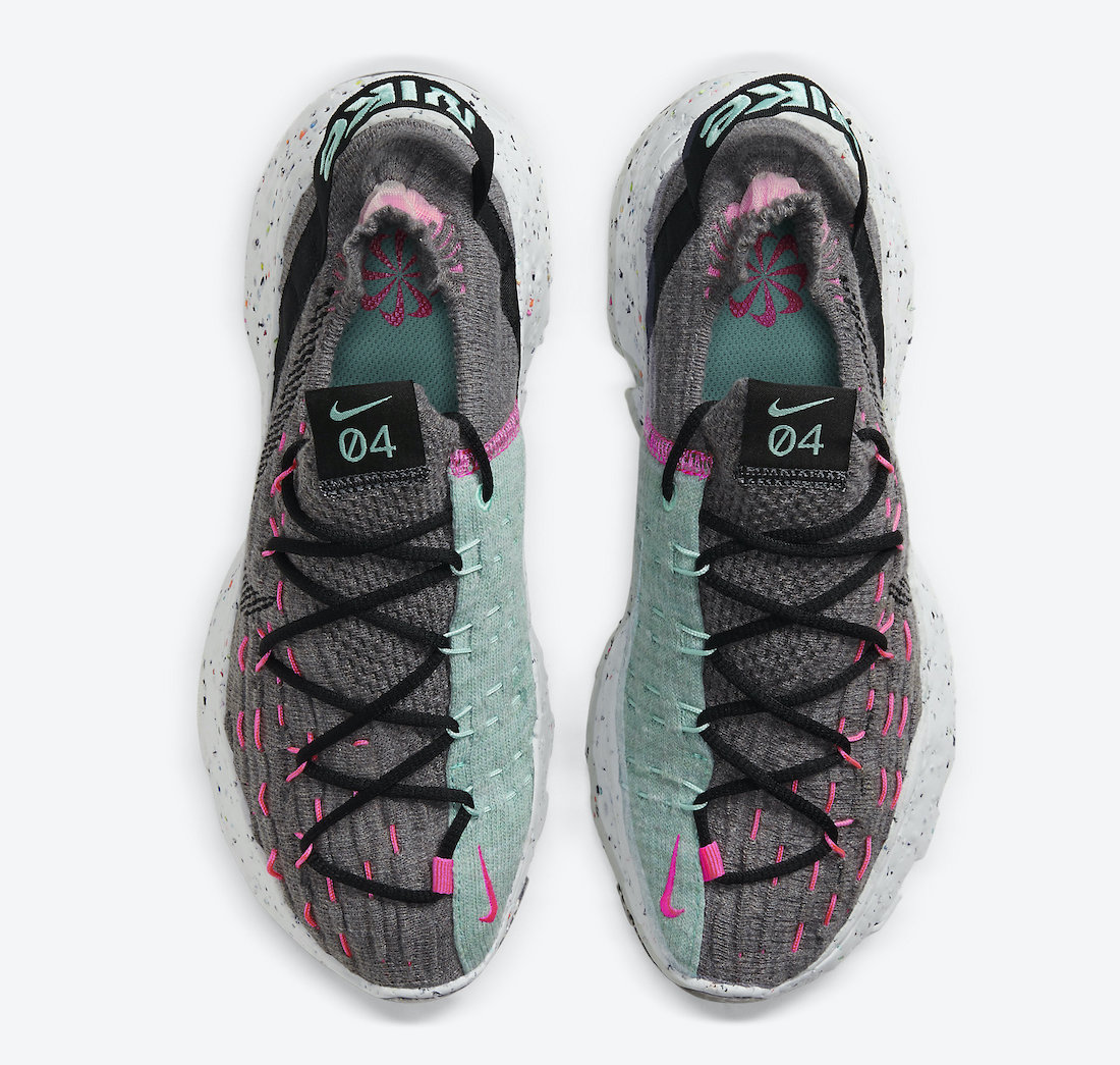 Nike Space Hippie 04 Smoke Grey Pink Blast CD3476-003 Release Date Info