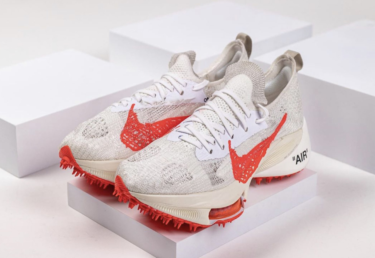 Off-White Nike Air Zoom Tempo NEXT Solar Red Release Date