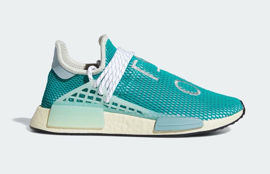 Pharrell x adidas NMD Hu ‘Dash Green’ Official Images