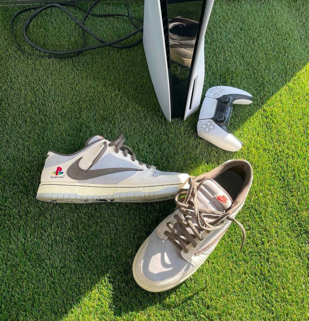 Nike Dunk Low Travis Scott x Playstation â NUEVO INSTAGRAM: FOOTZONESPAIN2