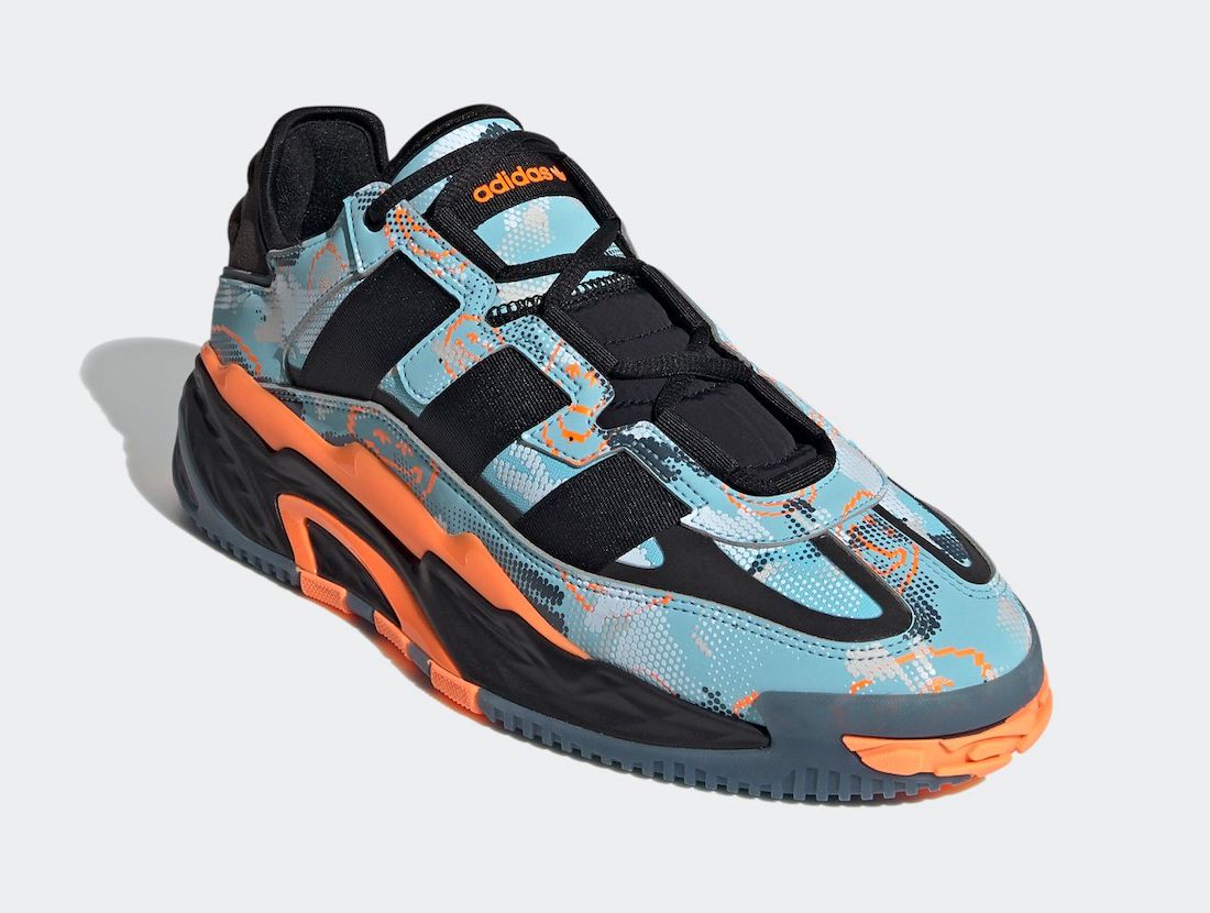 adidas Niteball Light Aqua Signal Orange GZ7867 Release Date Info