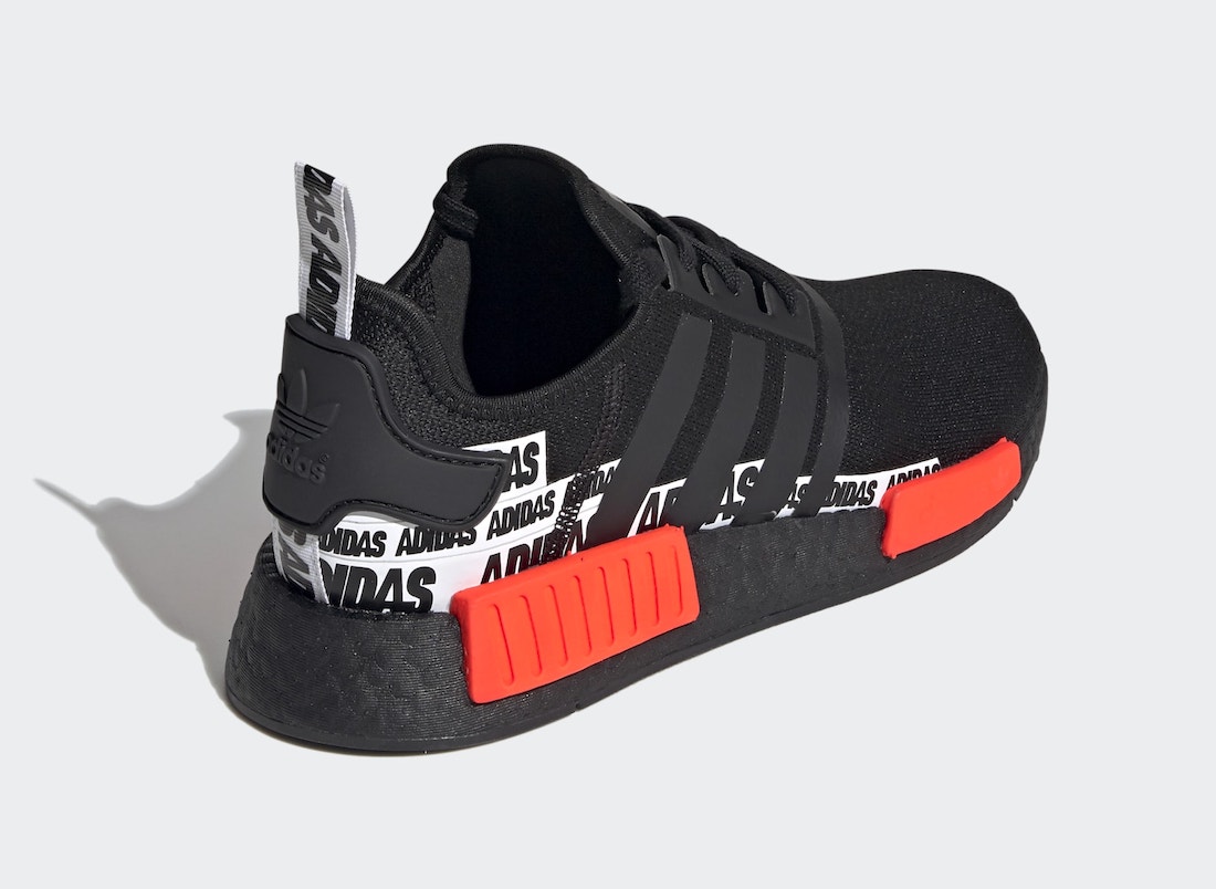 adidas NMD R1 Black Solar Red FX6794 Release Date Info