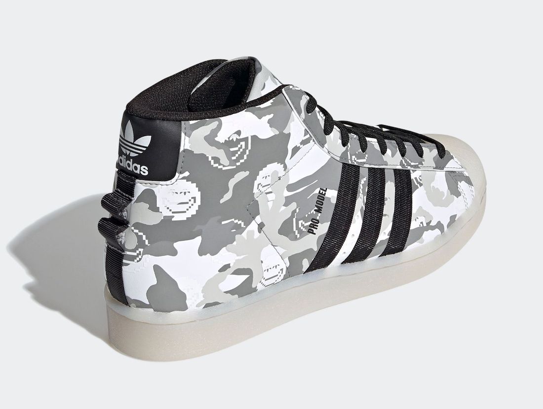 adidas Pro Model Camo Smiling Emoji GZ7812 Release Date Info