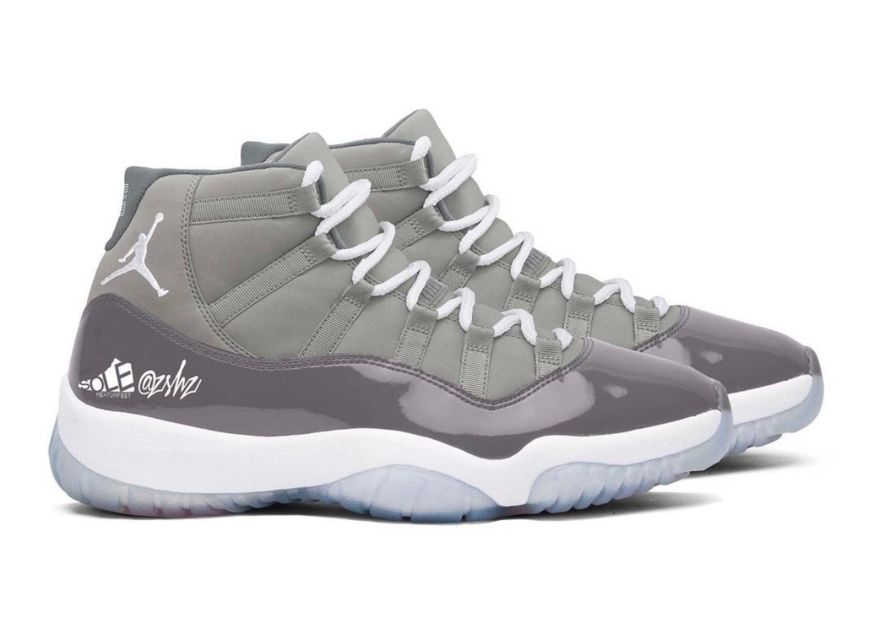 Air Jordan 11 Cool Grey 2021 CT8012-005 Release Mock-Up