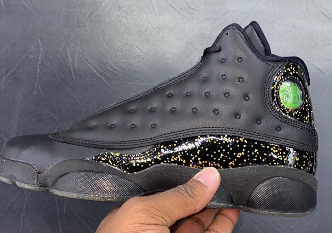 black and gold jordans retro 13