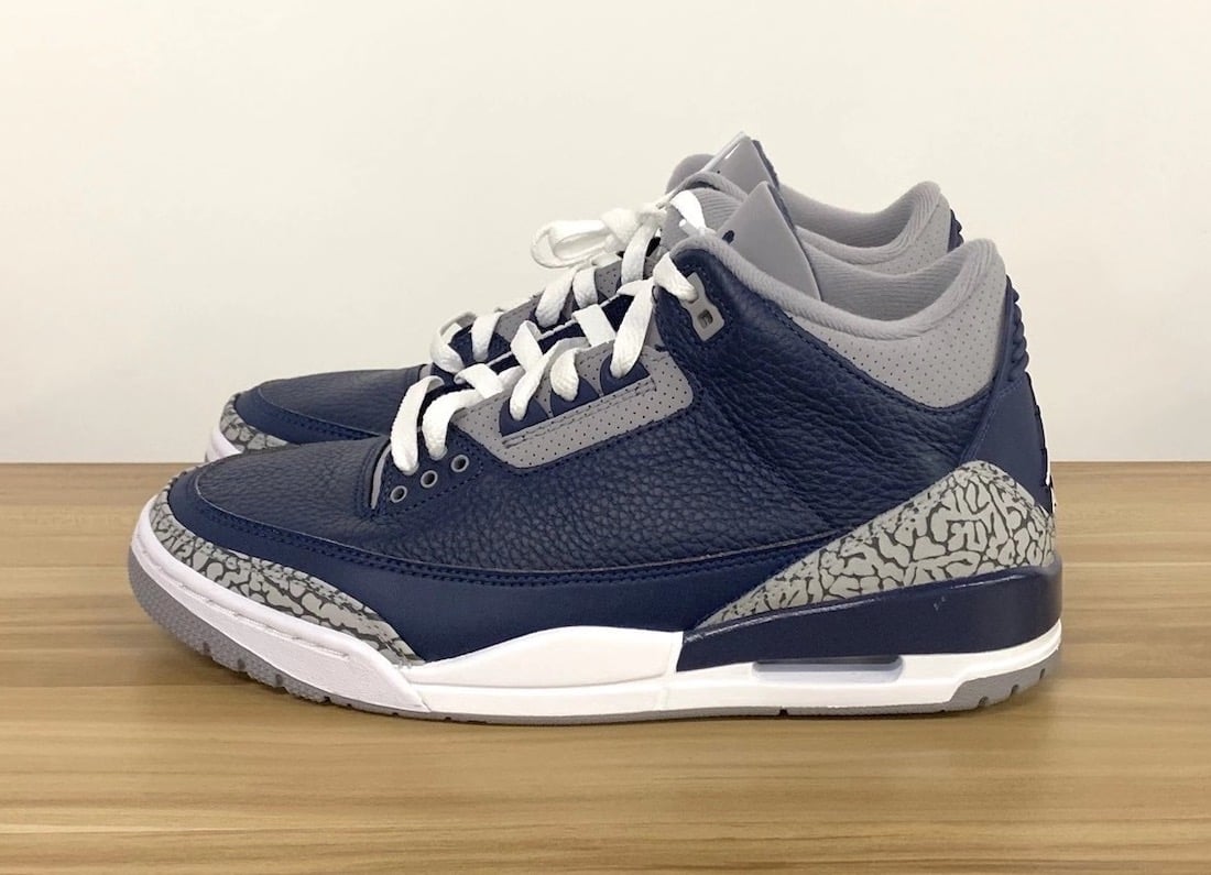 Air Jordan 3 Midnight Navy CT8532-401 Release