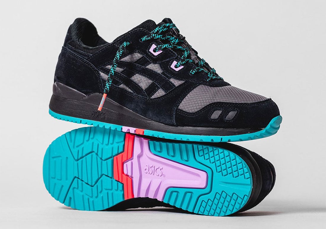 Asics Gel Lyte III Gore-Tex Black Teal Release Date Info