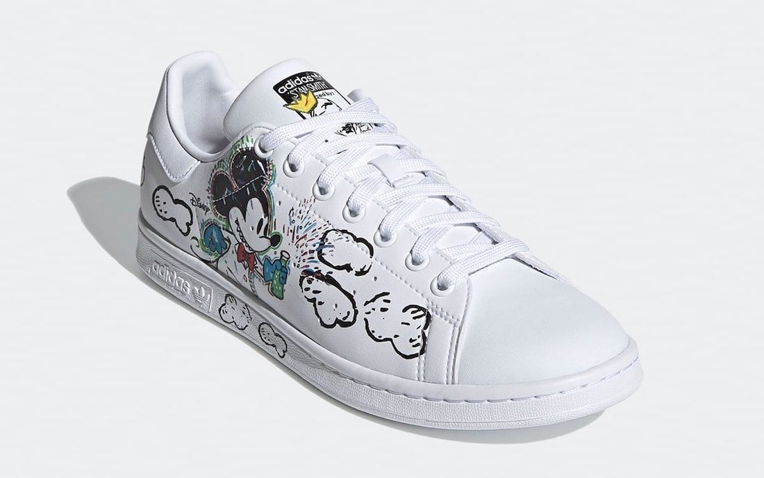 Kasing Lung Mickey Mouse adidas Stan Smith GZ8841 Release Date Info