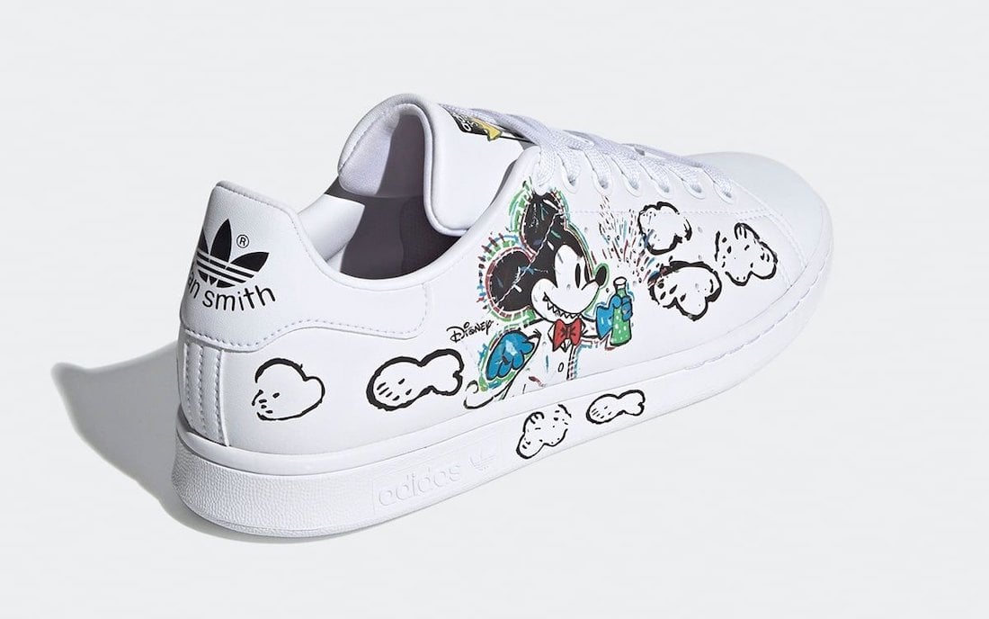 Kasing Lung Mickey Mouse adidas Stan Smith GZ8841 Release Date Info