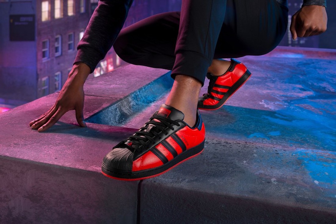 Marvel Playstation adidas Superstar Miles Morales GV7128 Release Date Info