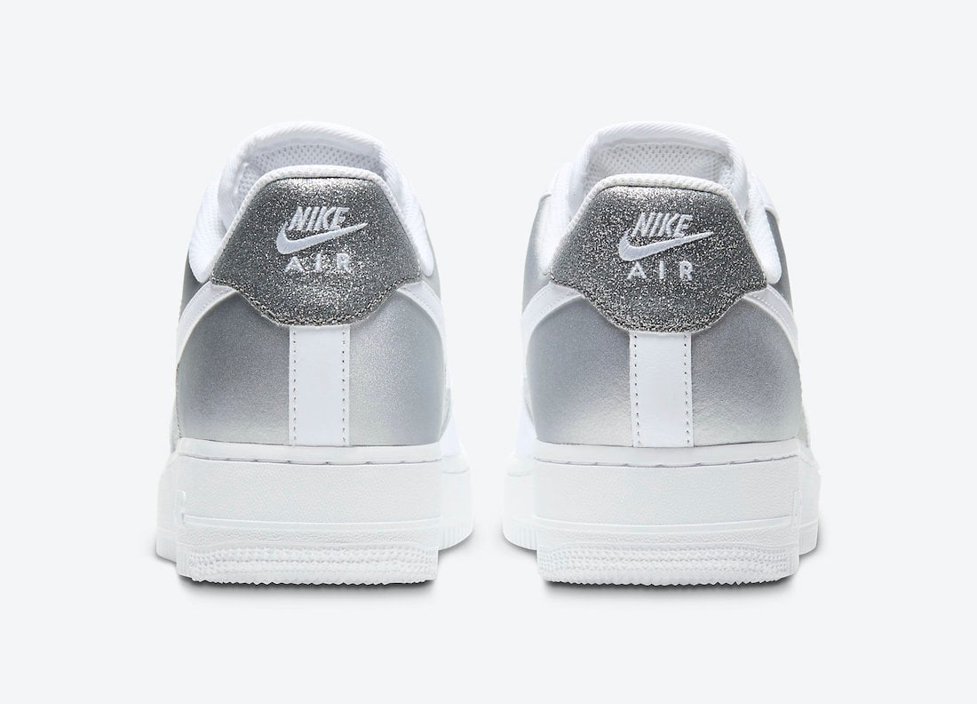 Nike Air Force 1 07 Low White Metallic Silver DD6629-100 Release Date Info