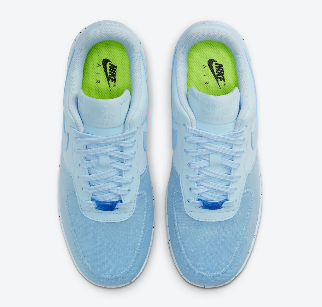 Nike Air Force 1 Crater Foam Chambray Blue CT1986-400 Release Date Info