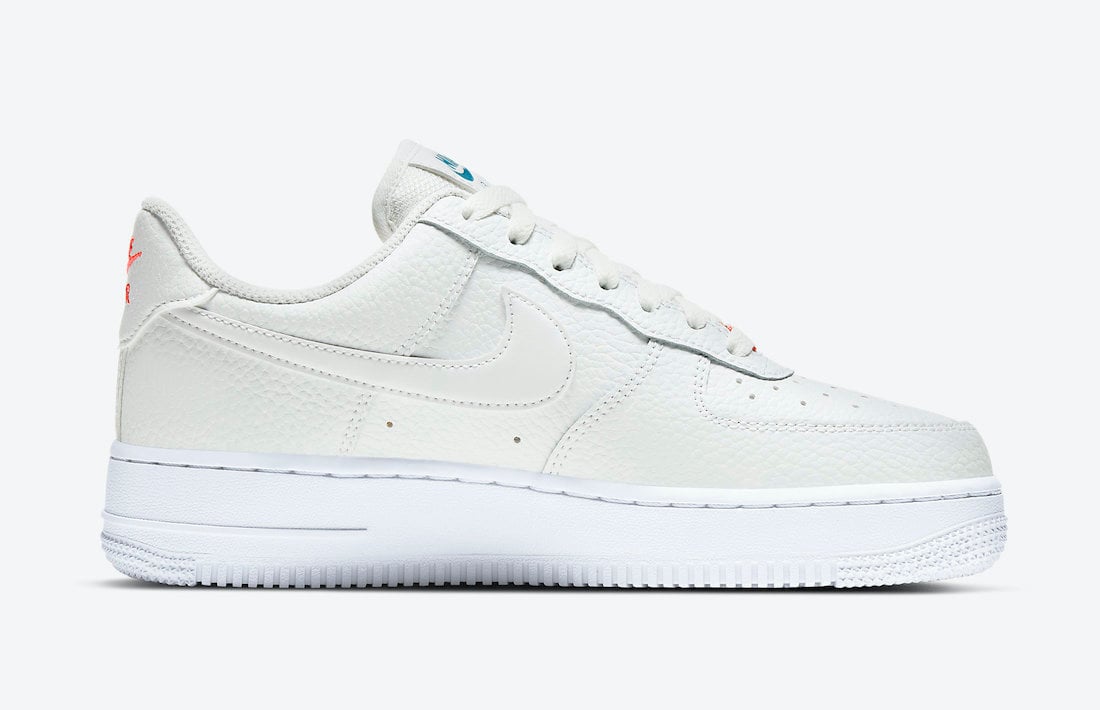 Nike Air Force 1 Low Summit White Solar Red CT1989-101 Release Date Info